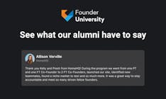 Founder University media 3